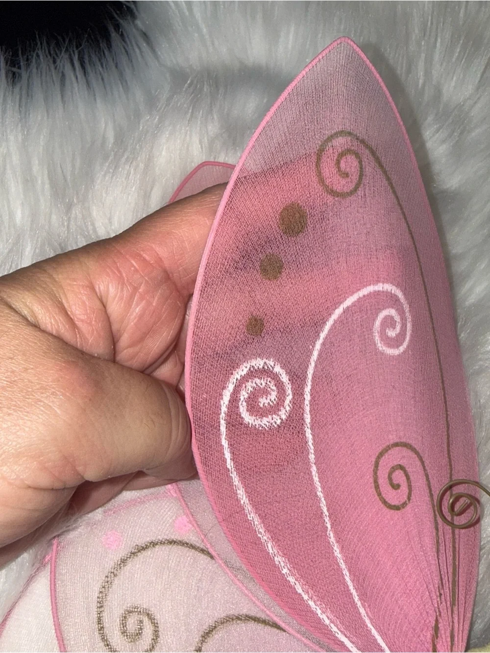 Vintage Pink Butterfly Nursery Wall Decor – 3D Fabric Wall Hanging – FairyCore